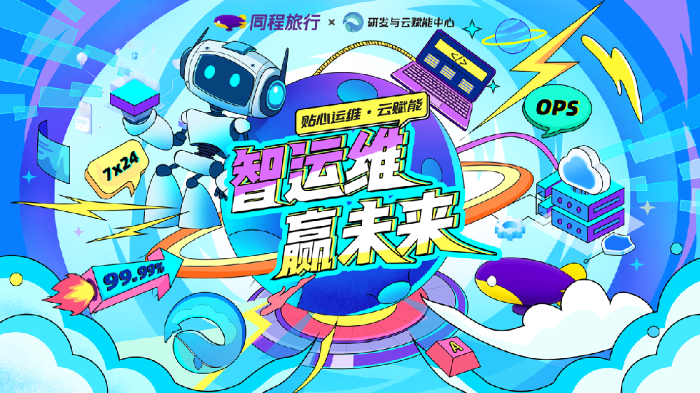 同程旅行運維日KV設計